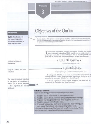 Weekend Learning Islamic Studies Teacher Manual Level 8