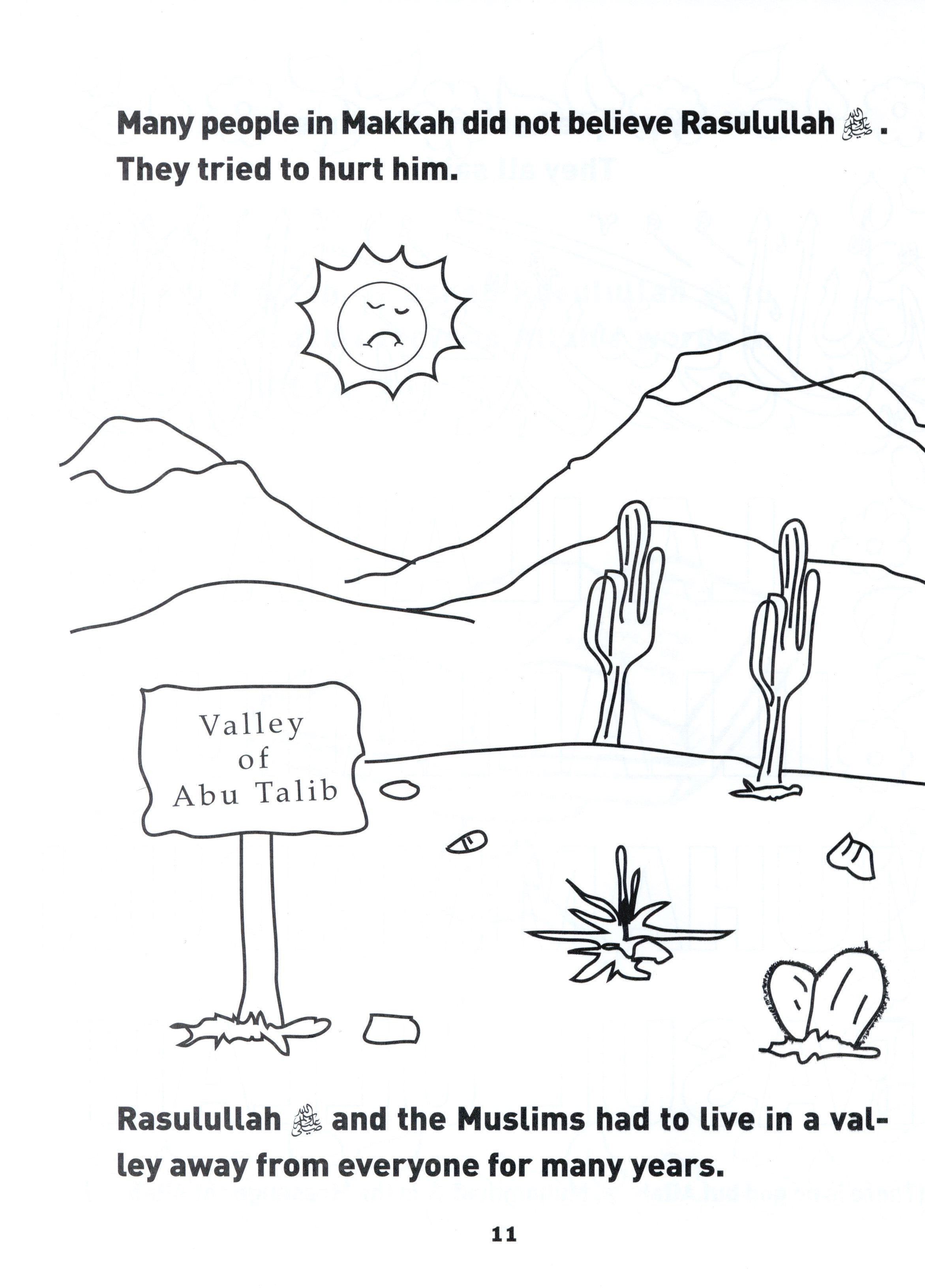 The Life and Sayings of Rasulullah Coloring Book