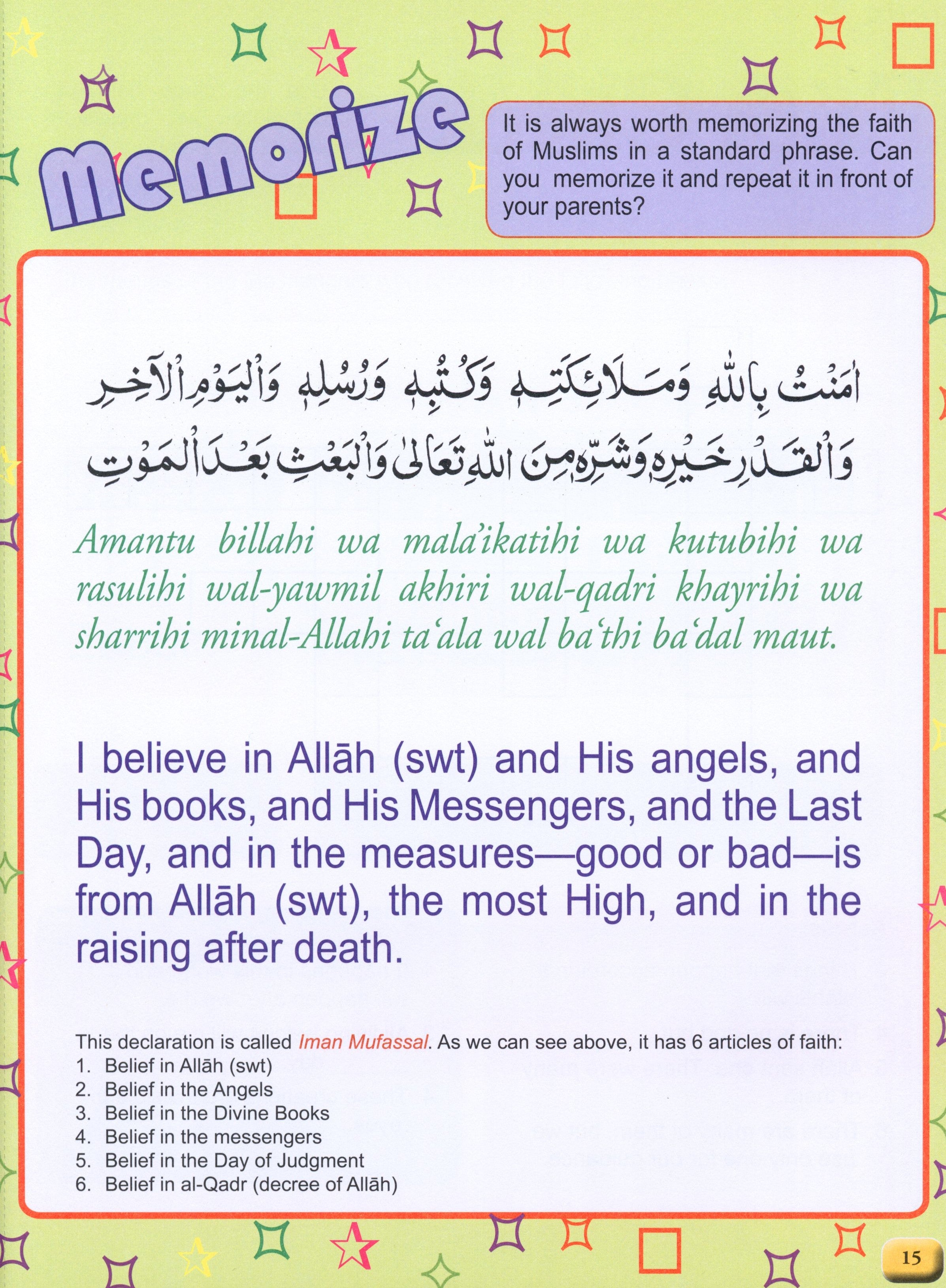 My Islamic Activity Book