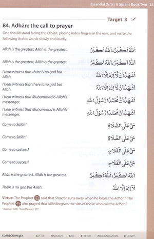 Essential Duas and Surahs Book 2 (Urdu Script)