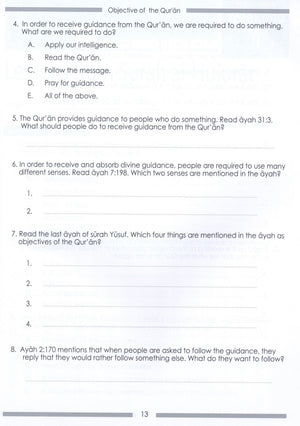 Weekend Learning Islamic Studies Workbook Level 8
