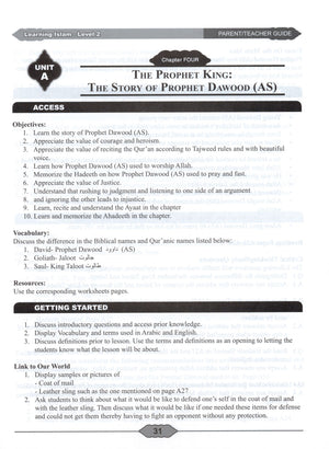 Learning Islam Teacher Book Level 2 (7th Grade)
