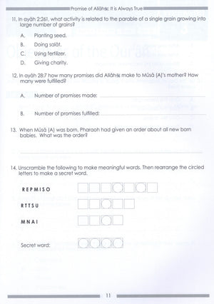 Weekend Learning Islamic Studies Workbook Level 6