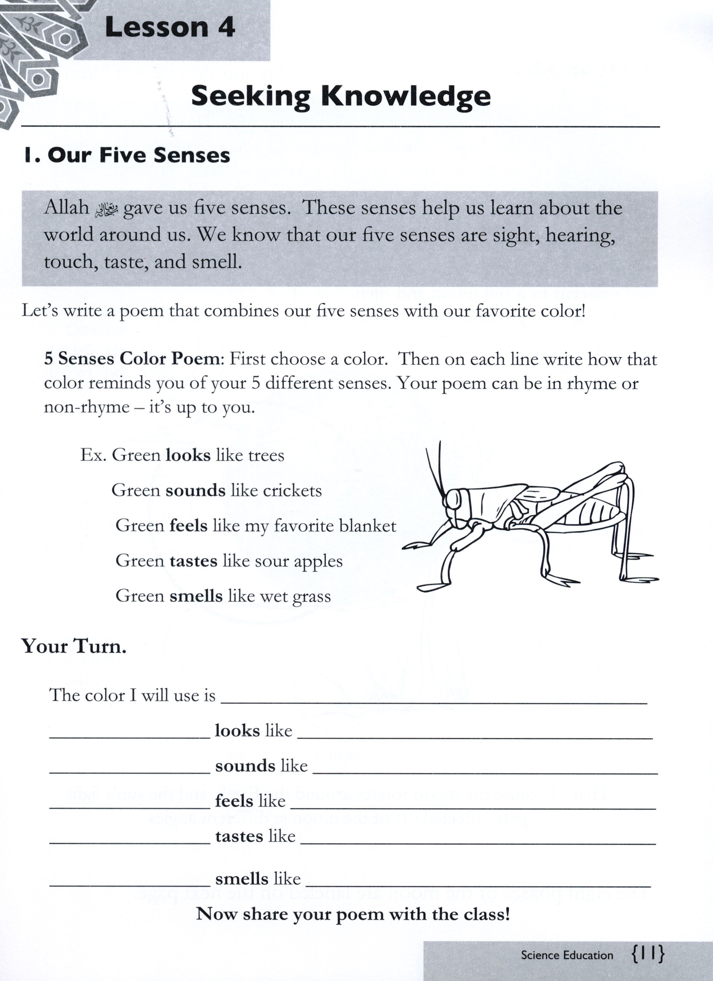 We Are Muslims Workbook Grade 3