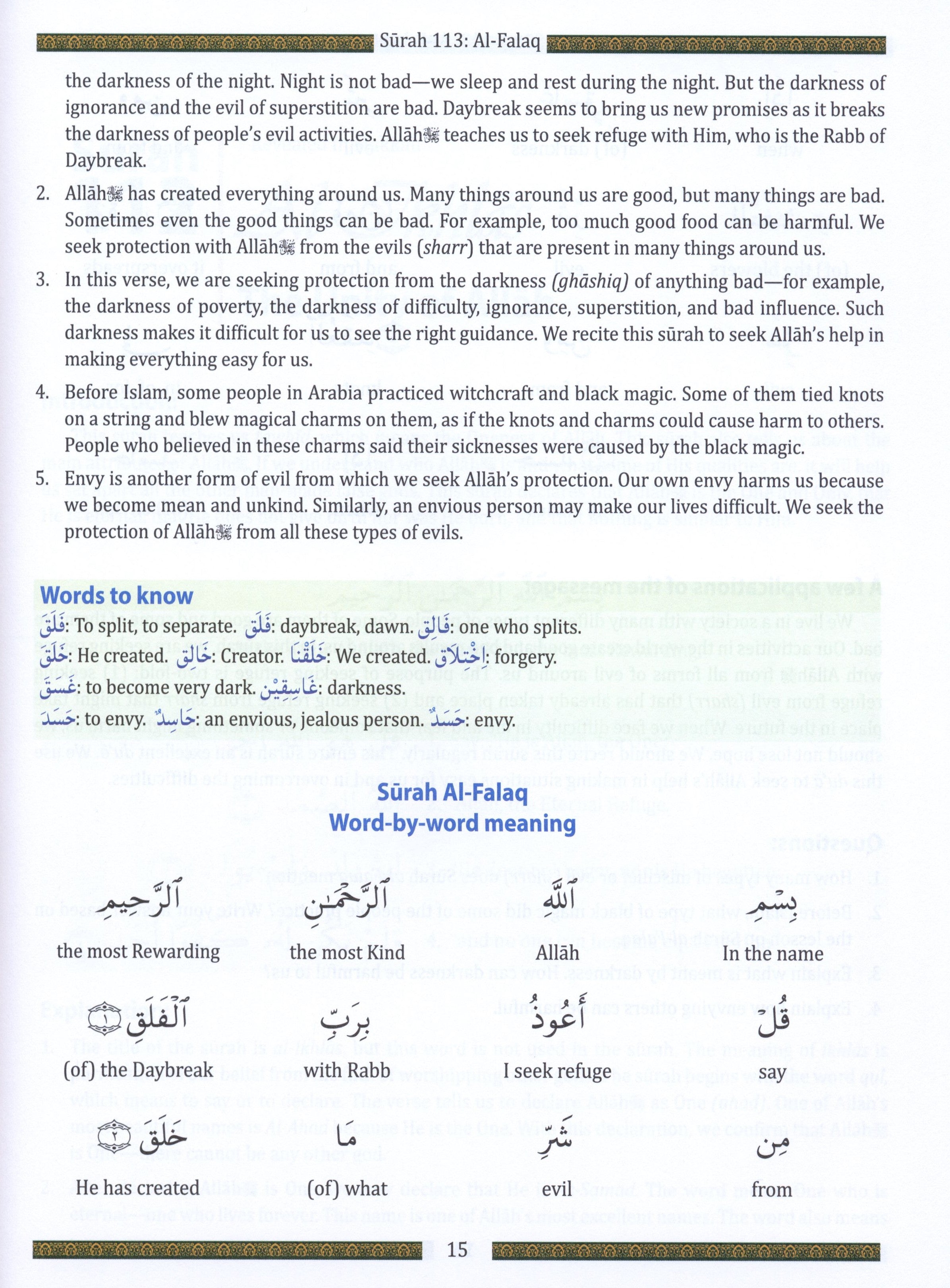 Weekend Learning Juz' Amma (Part 30) for School Students without Transliteration (Red)