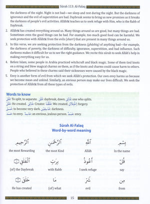 Weekend Learning Juz' Amma (Part 30) for School Students without Transliteration (Red)
