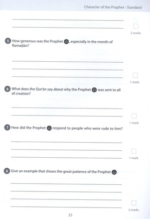 Safar Islamic Studies Workbook 6