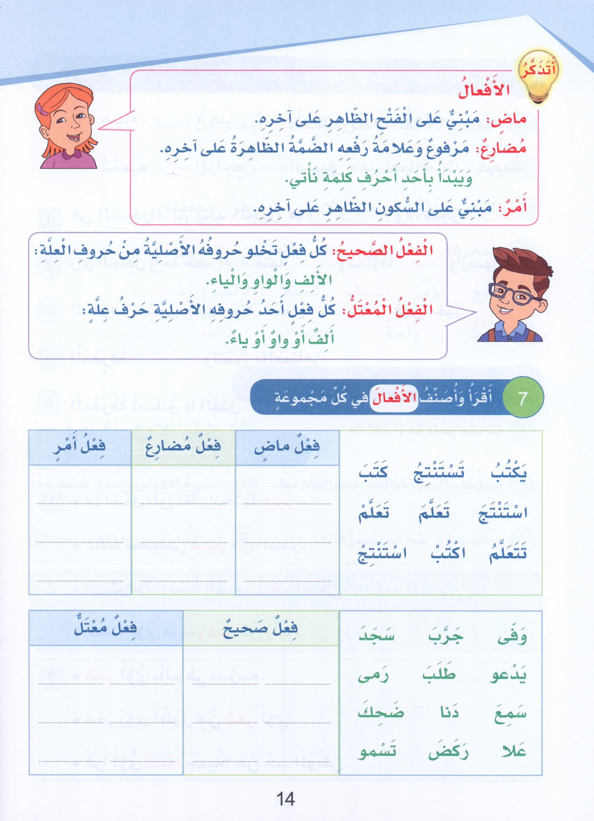 Arabic Sanabel Textbook Level 6 سنابل العربية