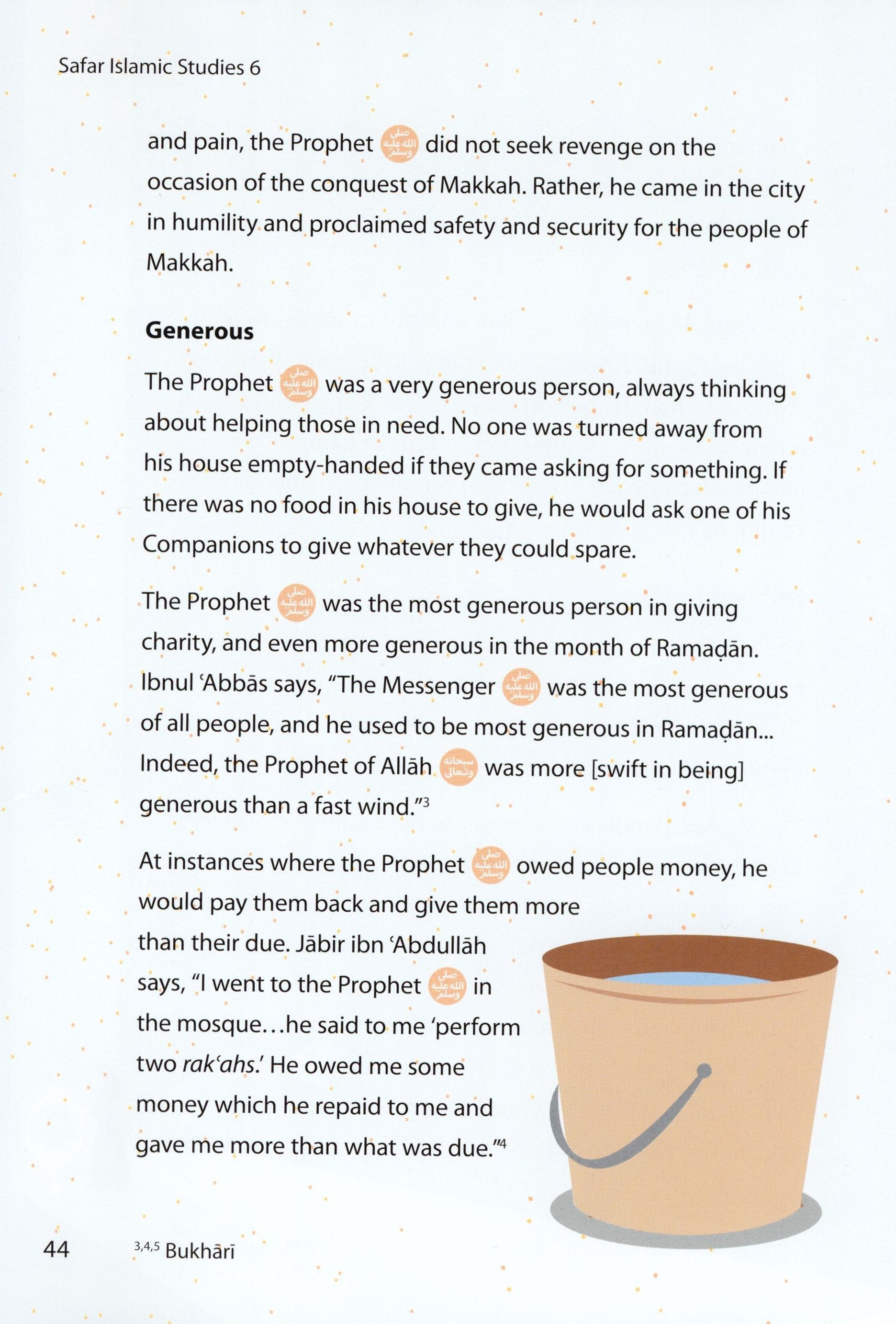 Safar Islamic Studies Textbook 6