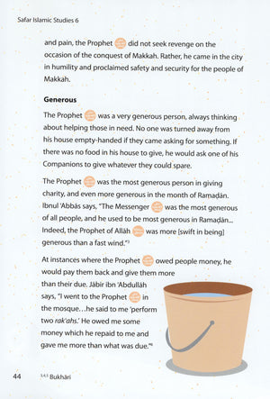 Safar Islamic Studies Textbook 6