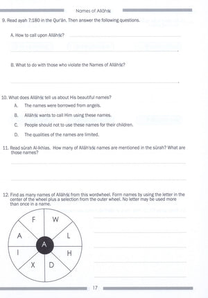Weekend Learning Islamic Studies Workbook Level 4