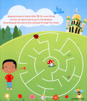 My Deen Islamic Activity Book 1 (2-4 Years)