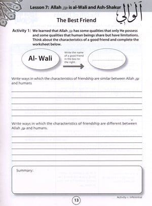 We Are Muslims Workbook Grade 6