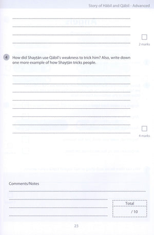 Safar Islamic Studies Workbook 3