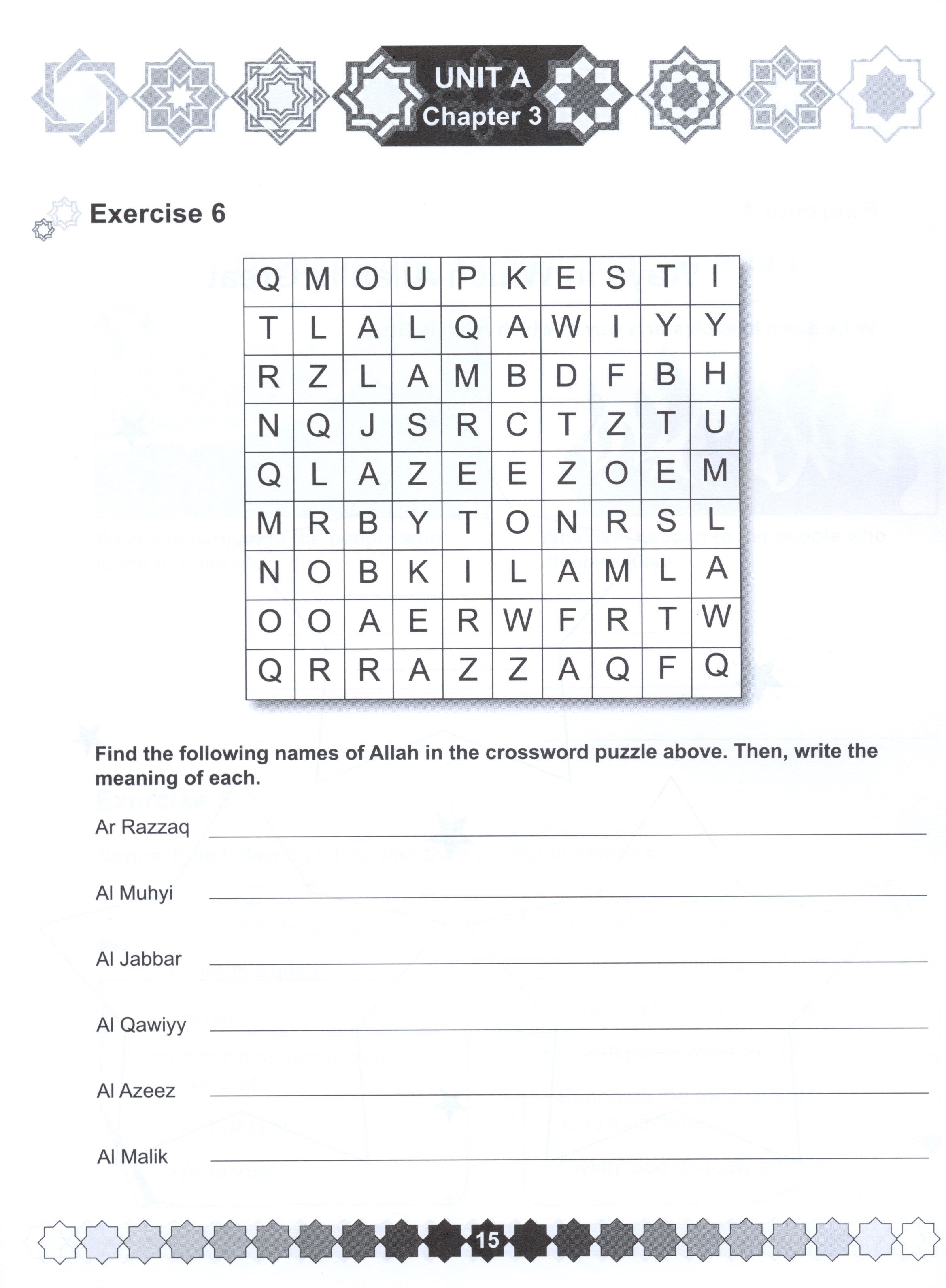 I Love Islam Weekend Edition Workbook Level 5