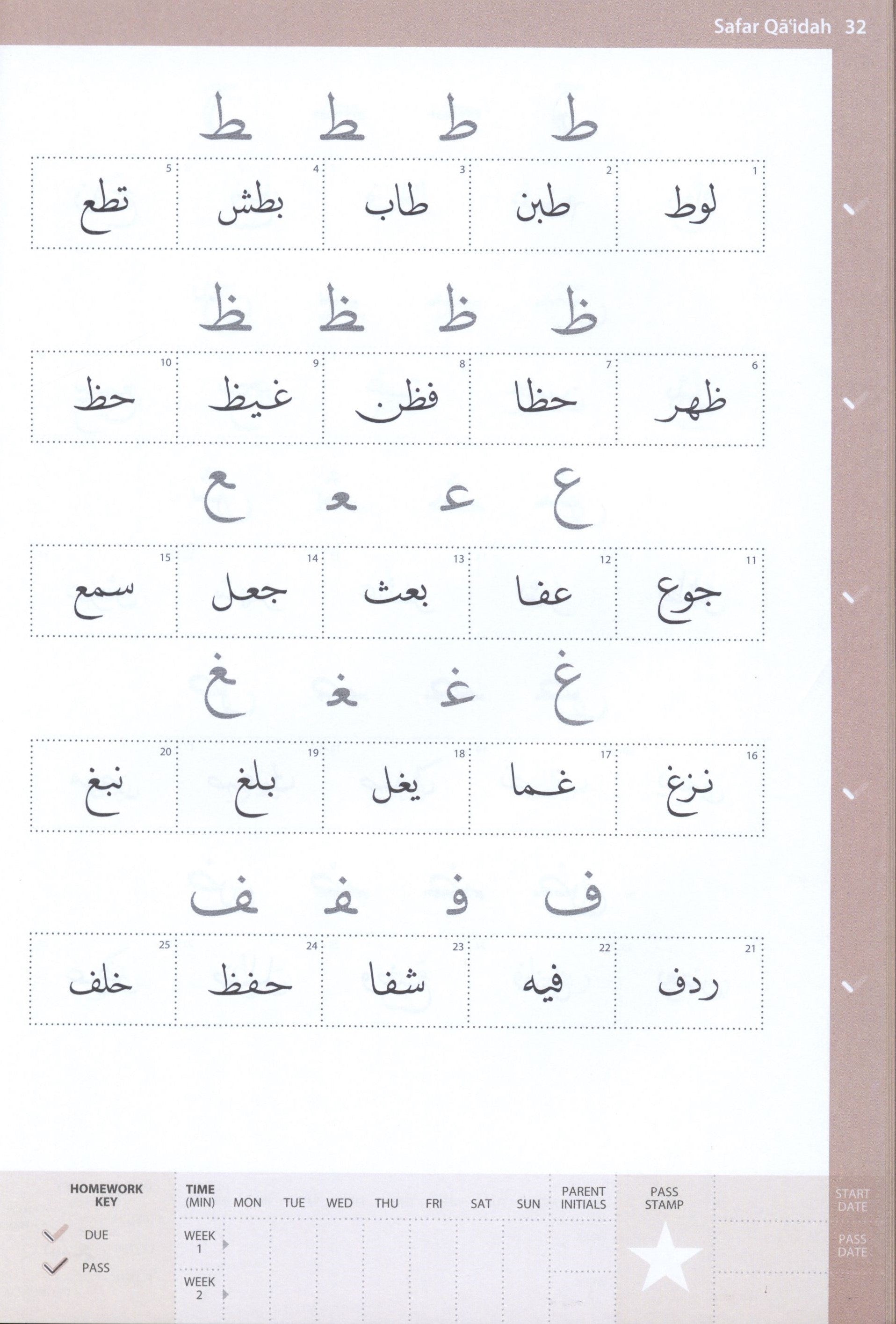 Complete Qa'idah (Madinah Script)
