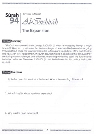 Weekend Learning Juz' Amma (Part 30) Workbook Volume 2