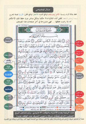 Tajweed Quran Juz' Qad Same'a, Tabarak and Amma - 3 in 1 Size 7