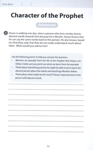 Safar Islamic Studies Workbook 6