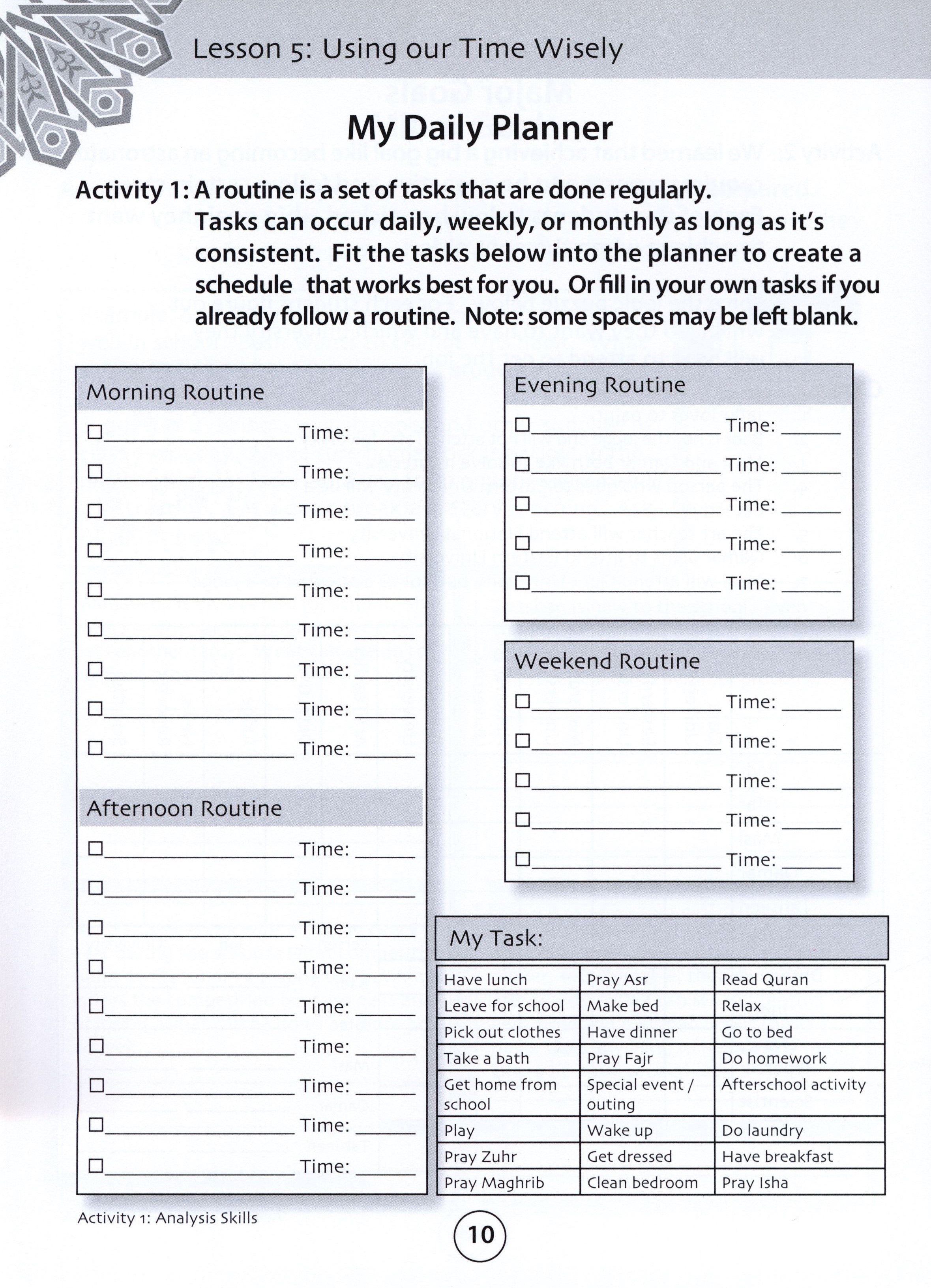 We Are Muslims Workbook Grade 5