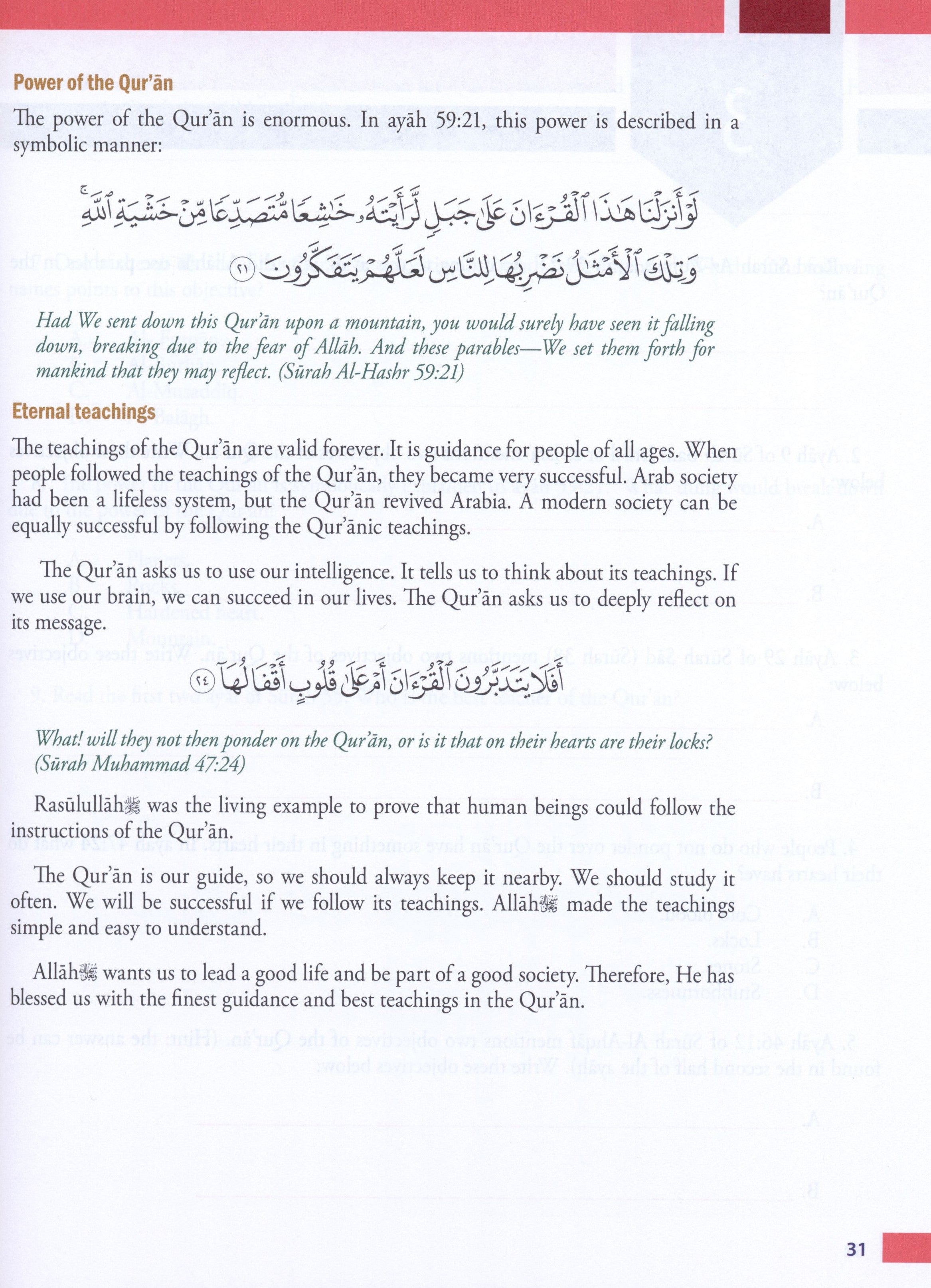 Weekend Learning Islamic Studies Level 6