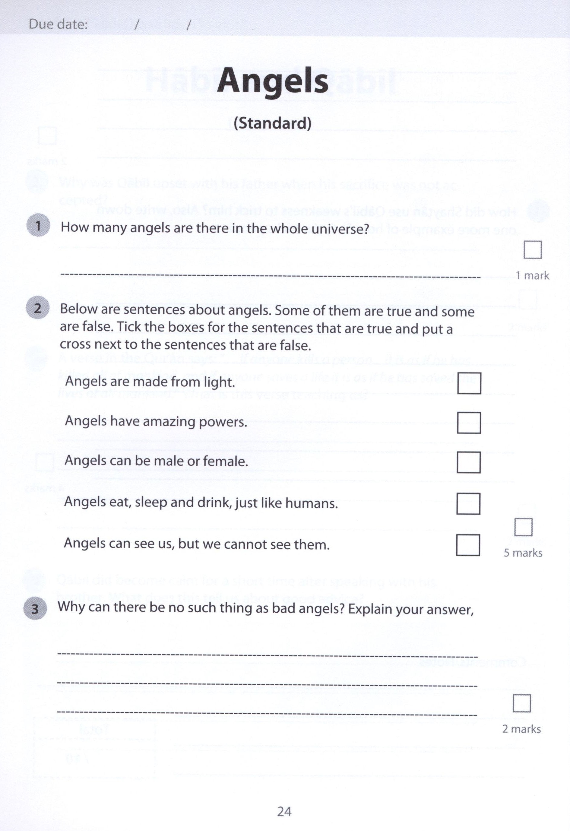 Safar Islamic Studies Workbook 3