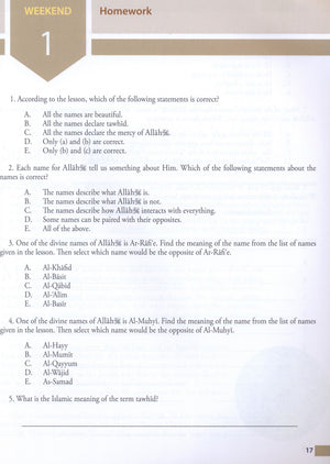 Weekend Learning Islamic Studies Level 8