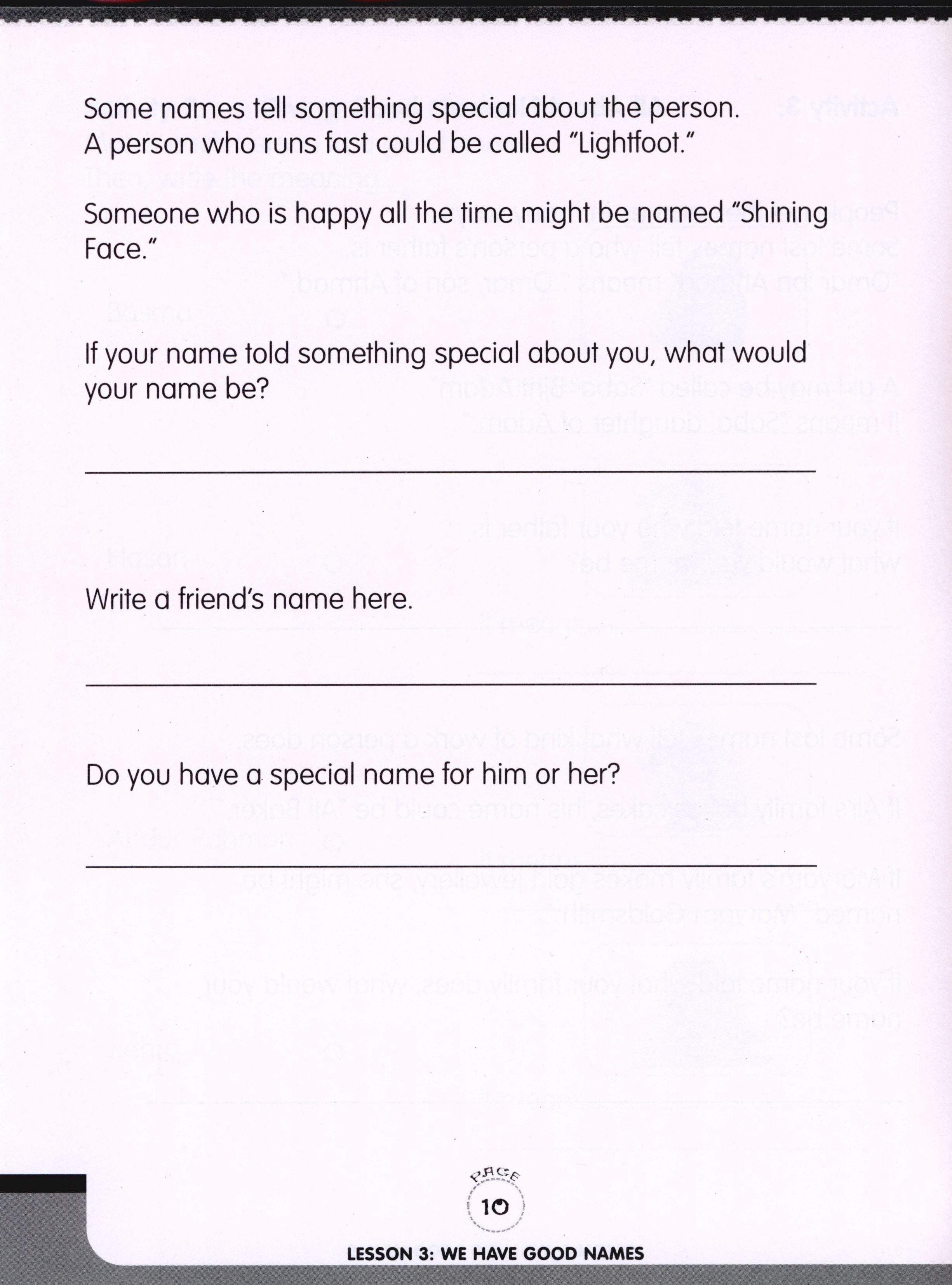 We Are Muslims Workbook Grade 1