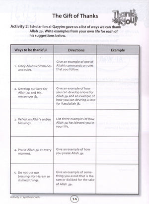 We Are Muslims Workbook Grade 6