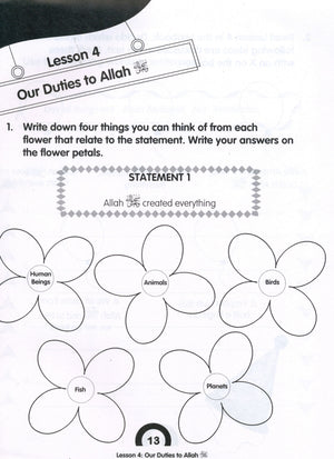 We Are Muslims Workbook Grade 2