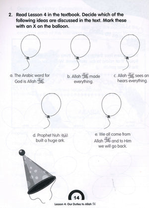 We Are Muslims Workbook Grade 2