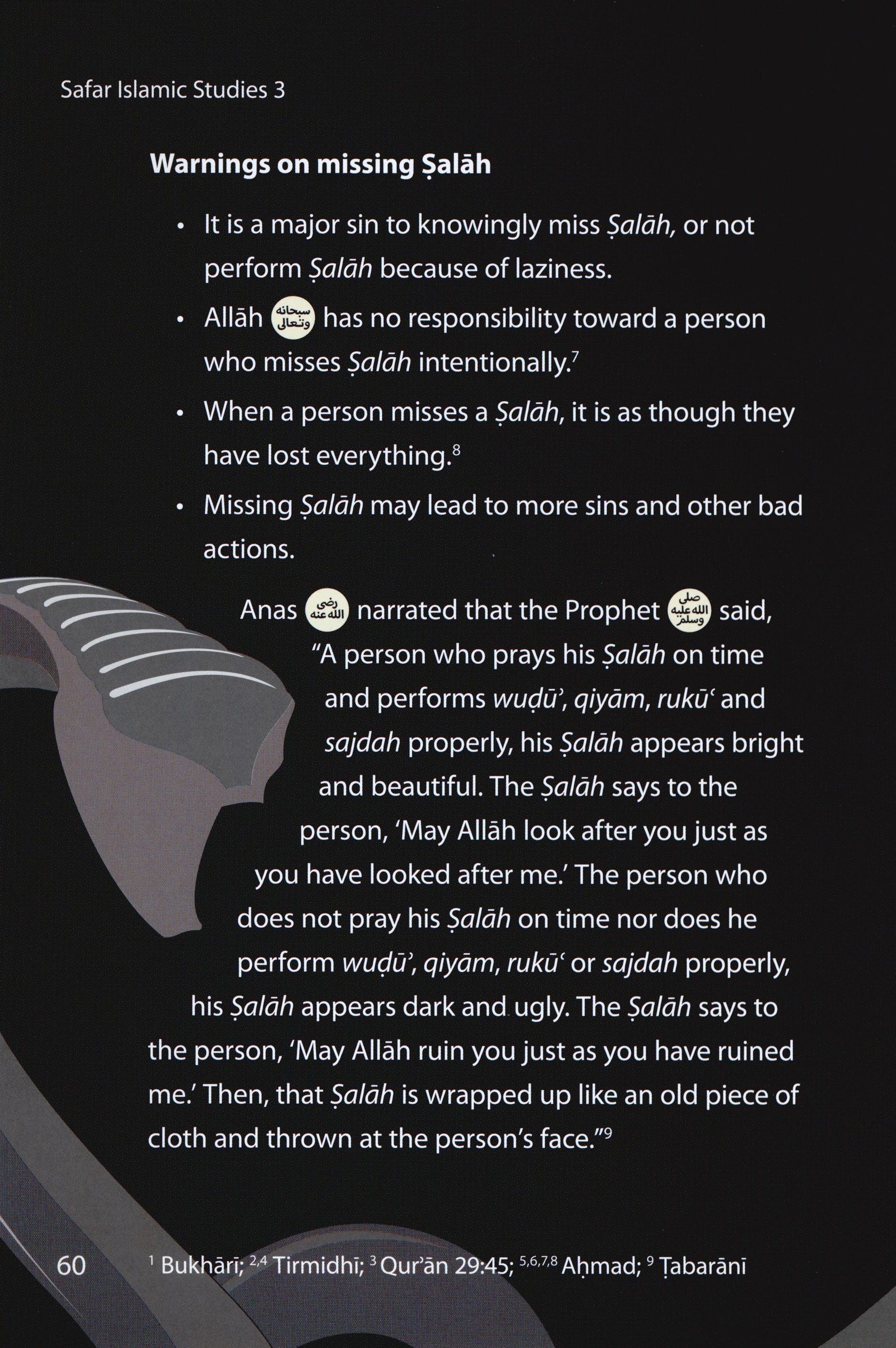 Safar Islamic Studies Textbook 3