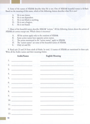 Weekend Learning Islamic Studies Level 8