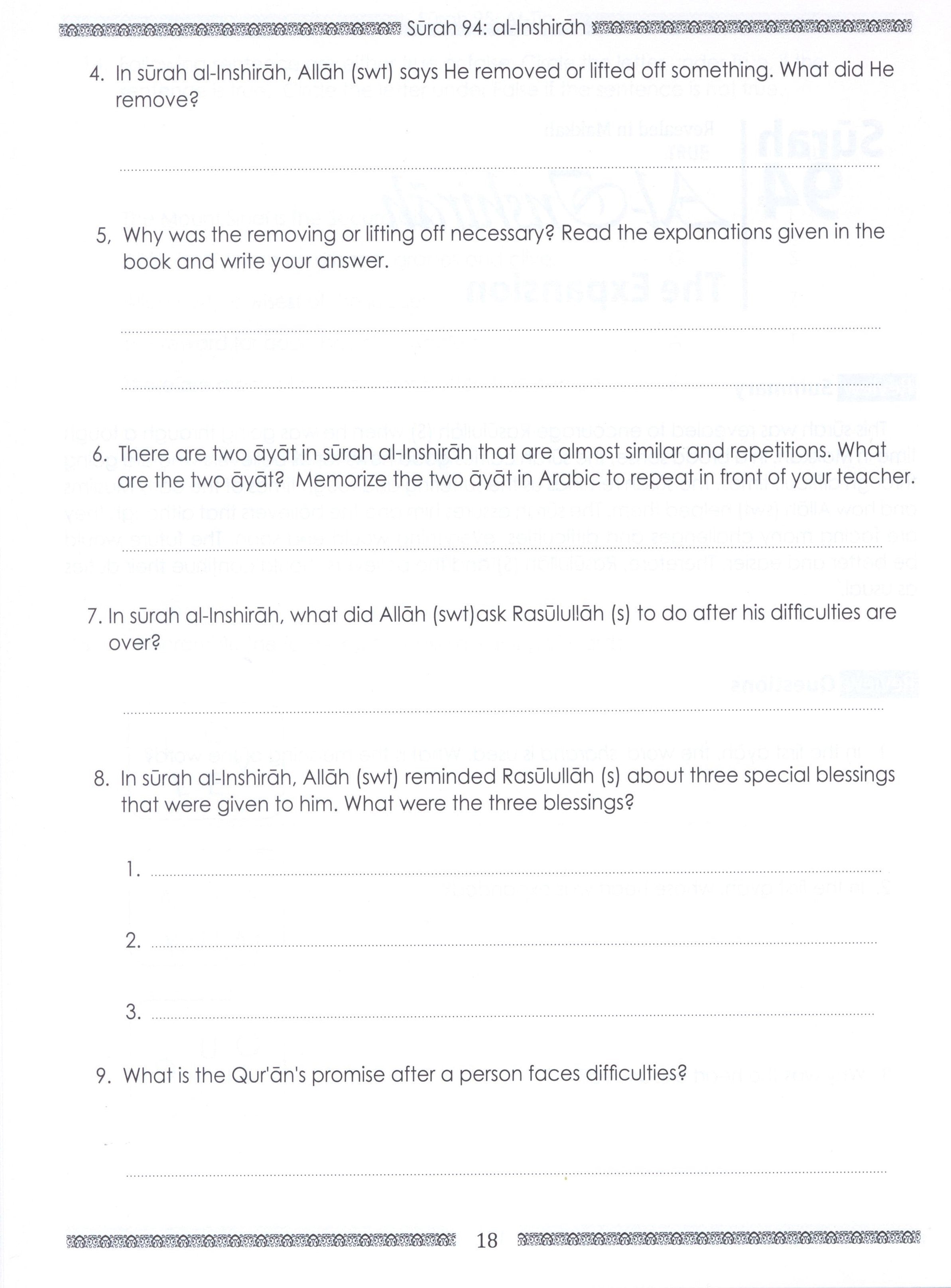 Weekend Learning Juz' Amma (Part 30) Workbook Volume 2