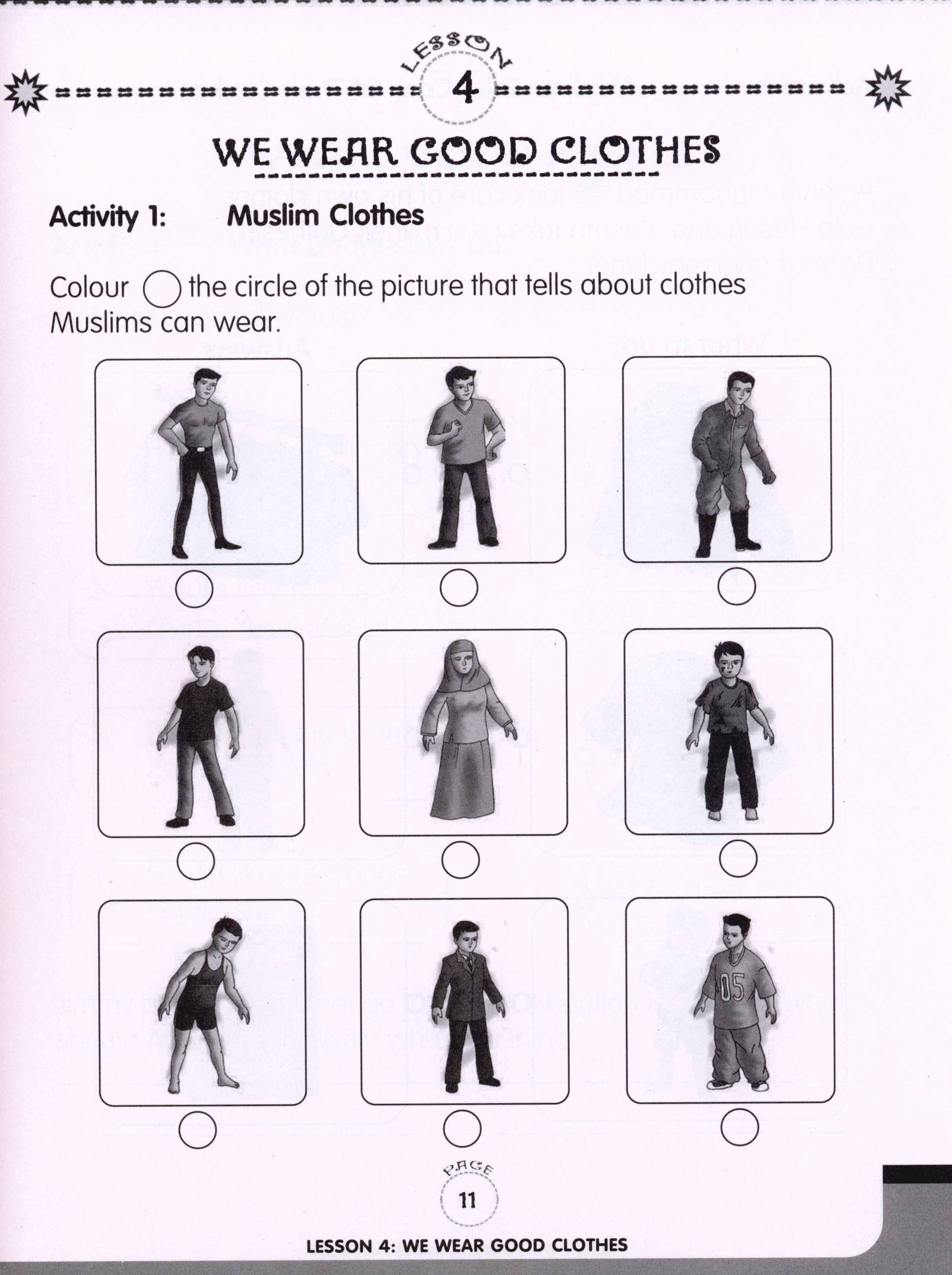 We Are Muslims Workbook Grade 1
