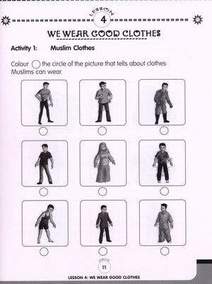 We Are Muslims Workbook Grade 1