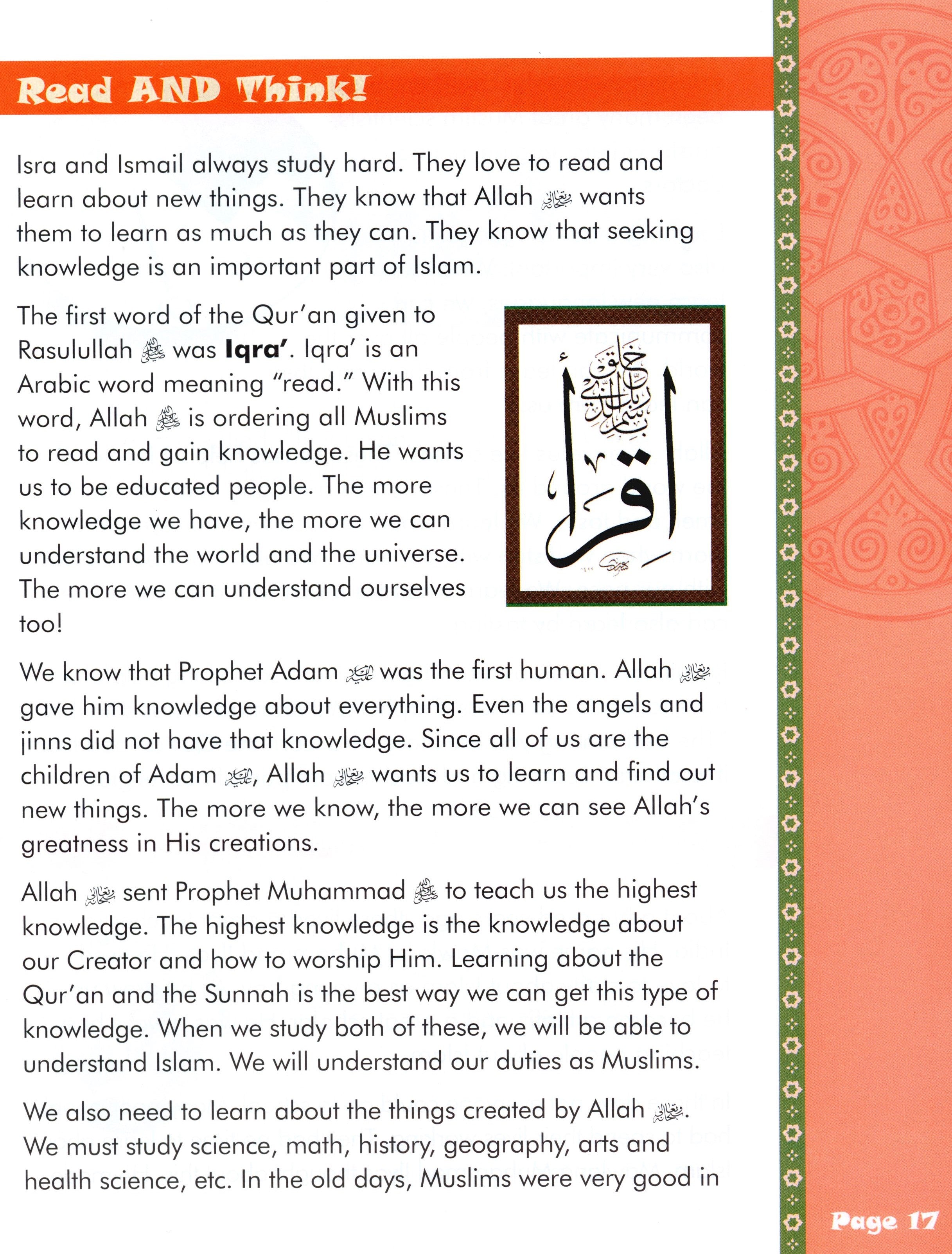 We Are Muslims Textbook Grade 3