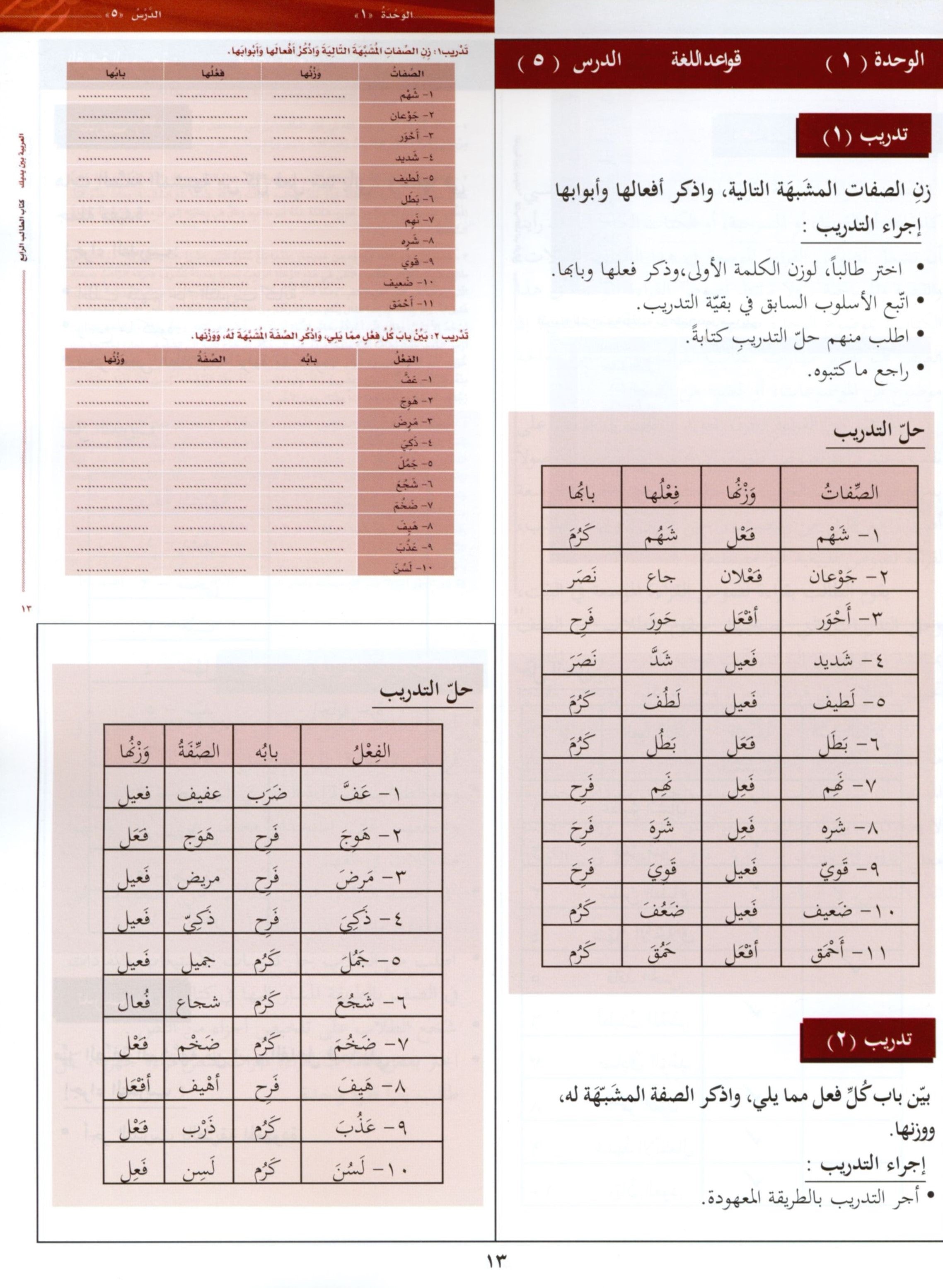 Arabic Between Your Hands Teacher Book Level 4 العربية بين يديك