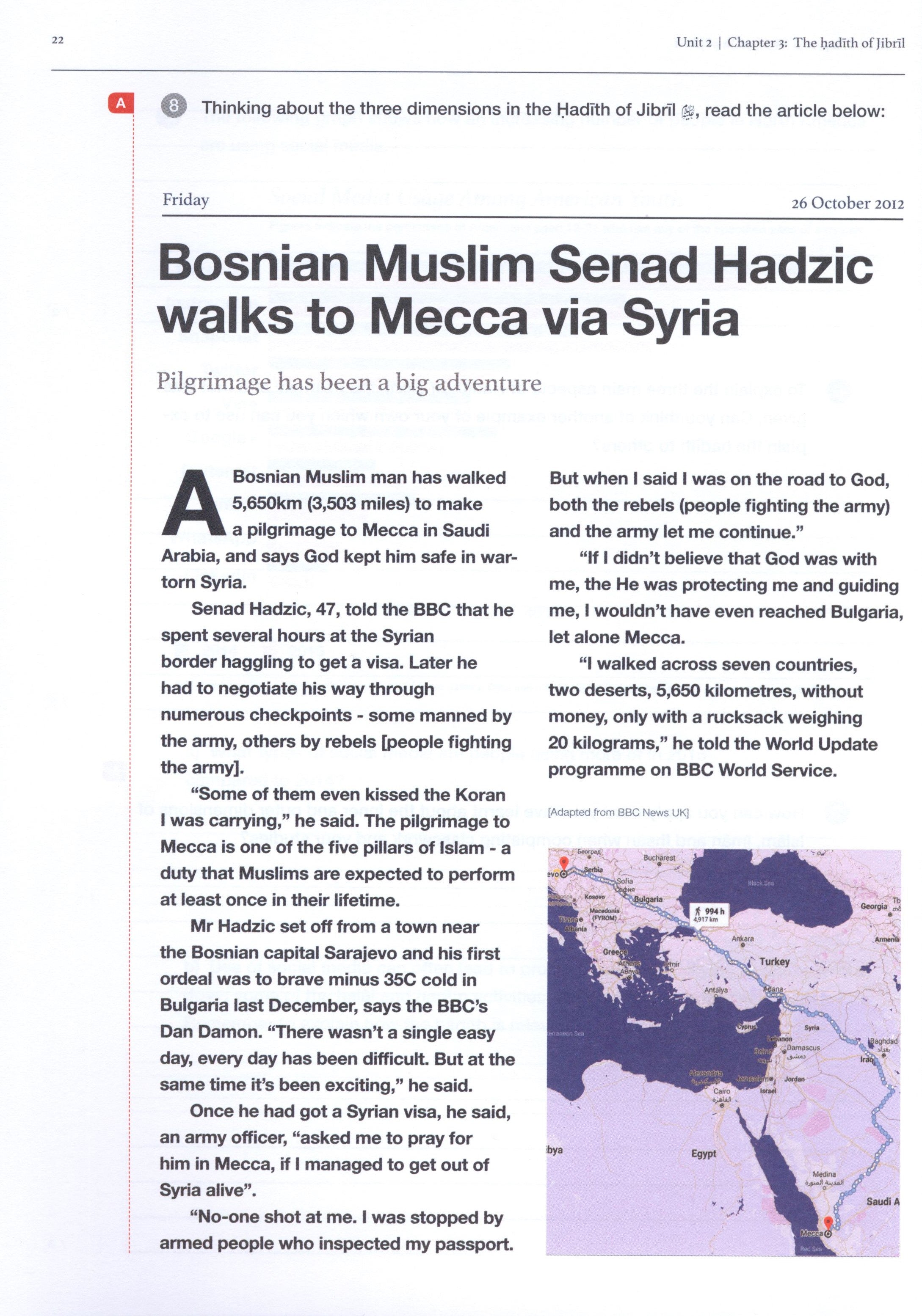 Safar Islamic Studies Workbook 7