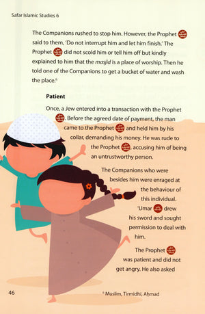 Safar Islamic Studies Textbook 6