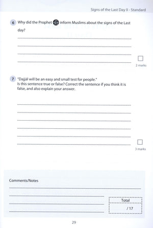 Safar Islamic Studies Workbook 5