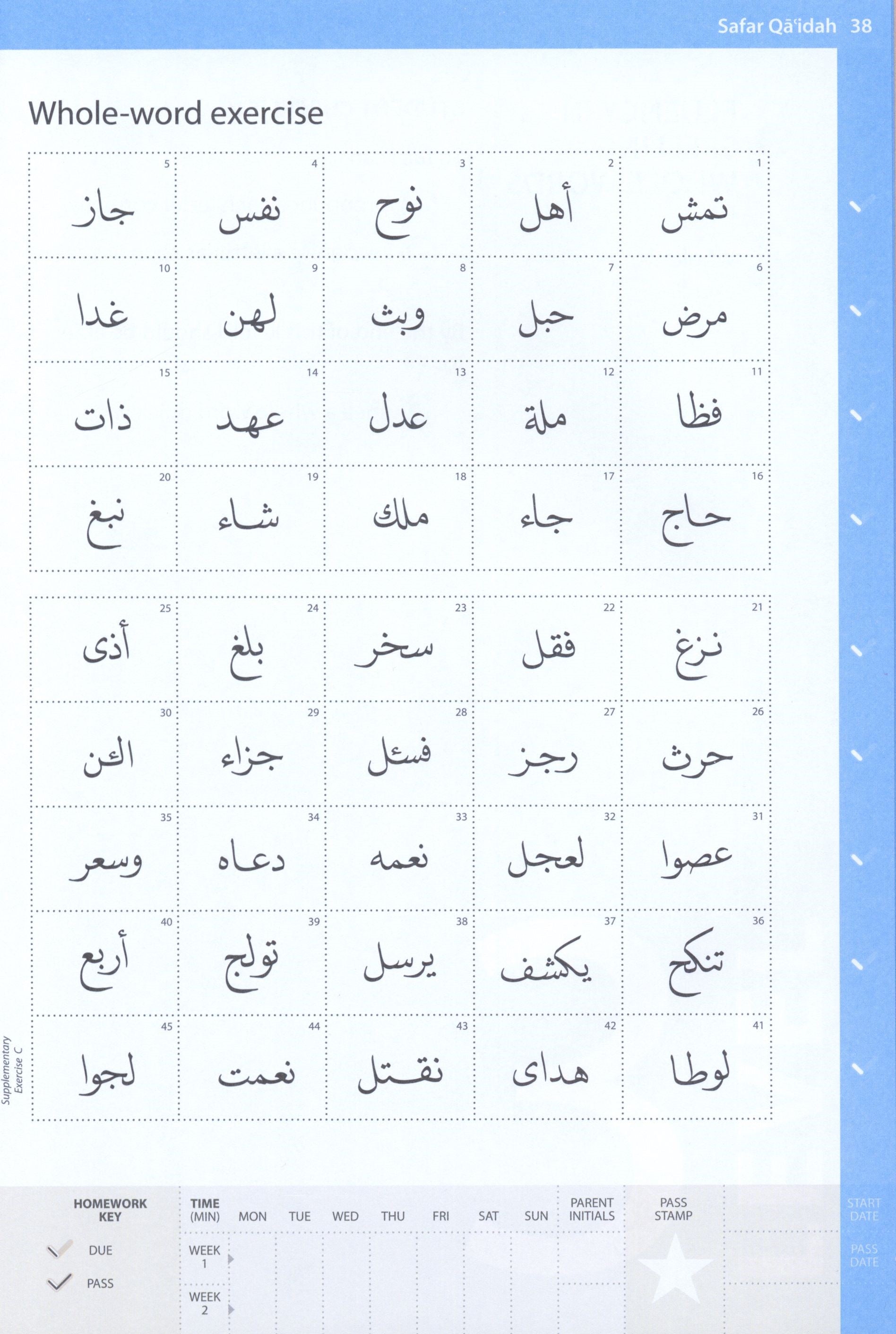 Complete Qa'idah (Madinah Script)