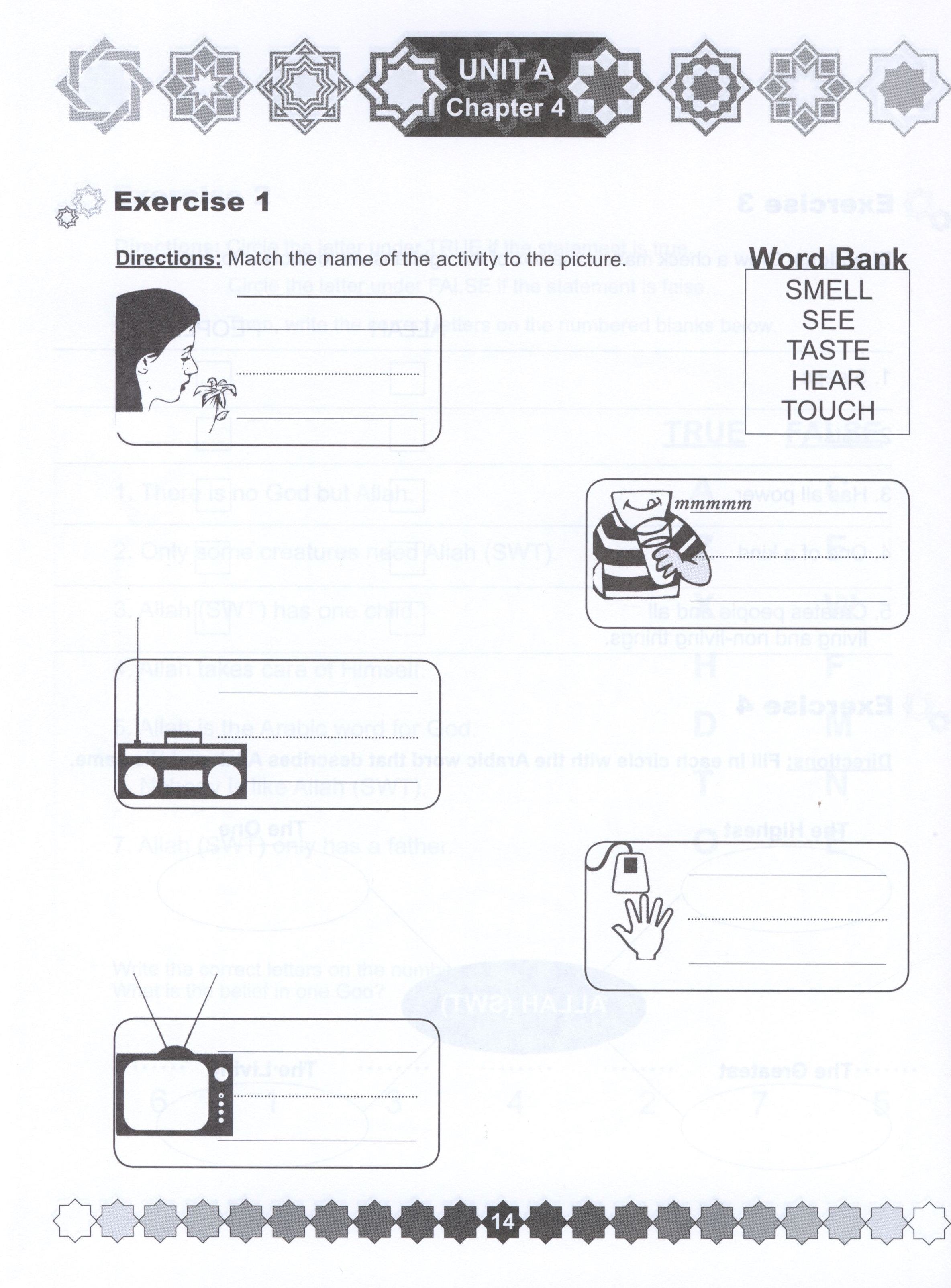 I Love Islam Weekend Edition Workbook Level 1