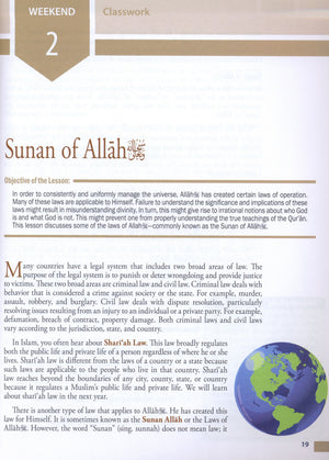 Weekend Learning Islamic Studies Level 8