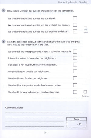 Safar Islamic Studies Workbook 3