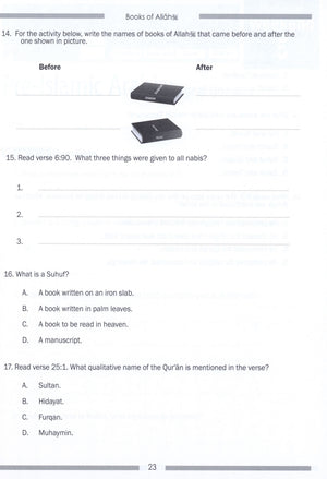 Weekend Learning Islamic Studies Workbook Level 4