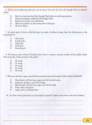 Weekend Learning Islamic Studies Level 10