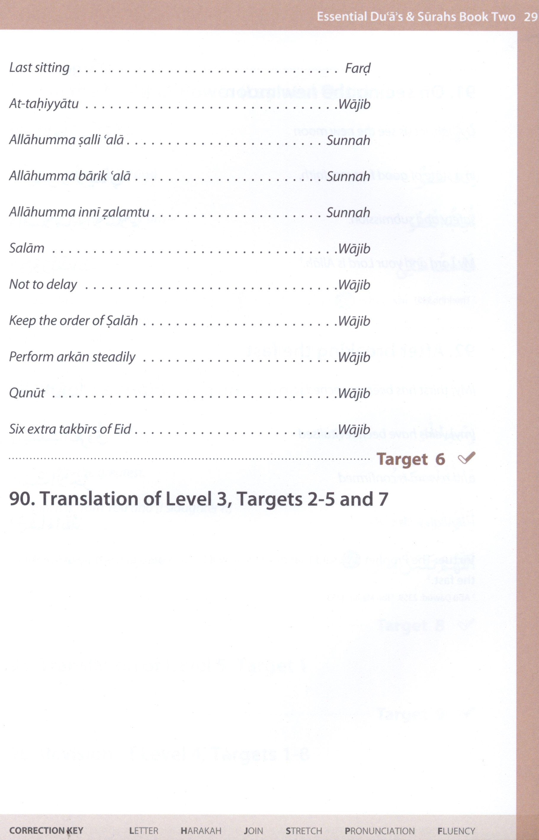 Essential Duas and Surahs Book 2 (Urdu Script)