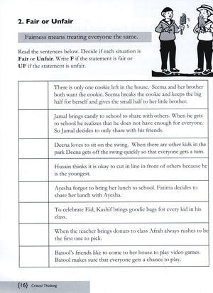We Are Muslims Workbook Grade 3