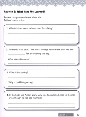 IQRA' WISE Workbook 3rd Grade